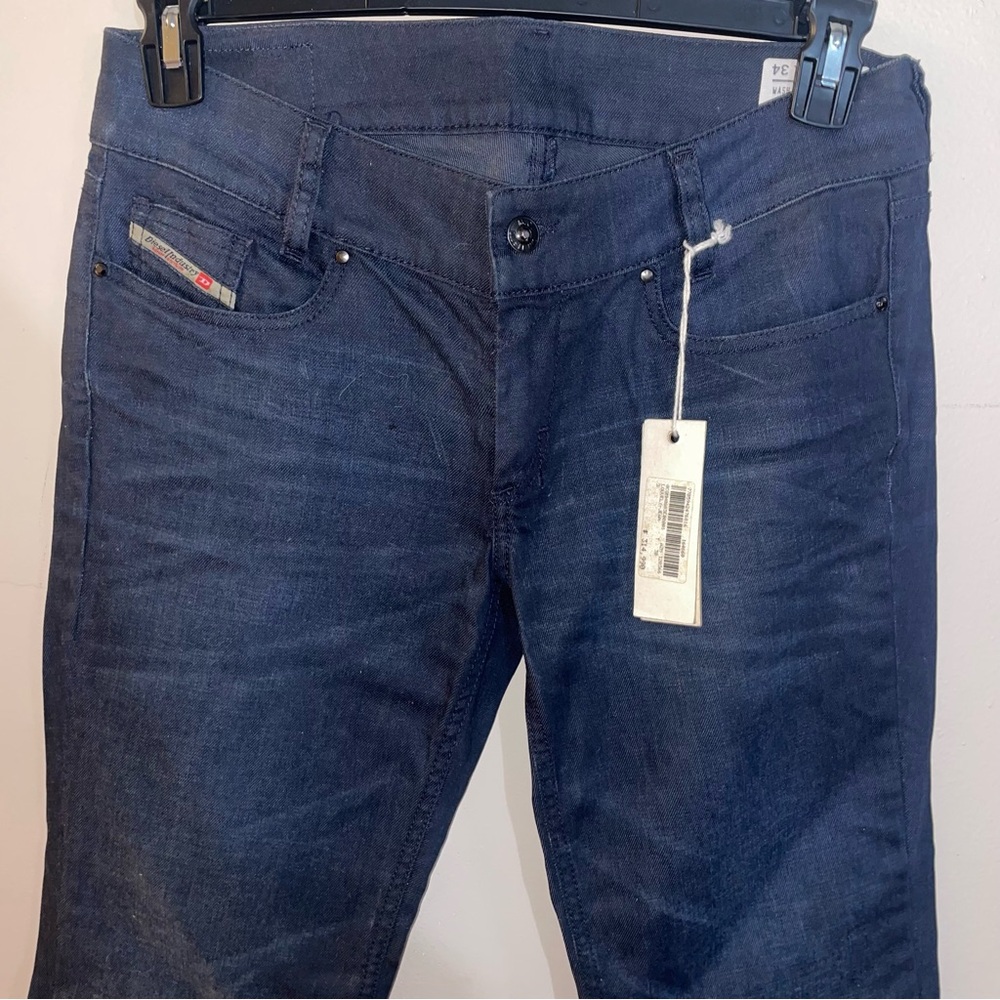 SOLD Diesel Women’s Deep Indigo Slim Bootcut Jeans